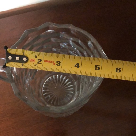 American Fostoria Whitehall Cubist Pitcher - Picture 4 of 4